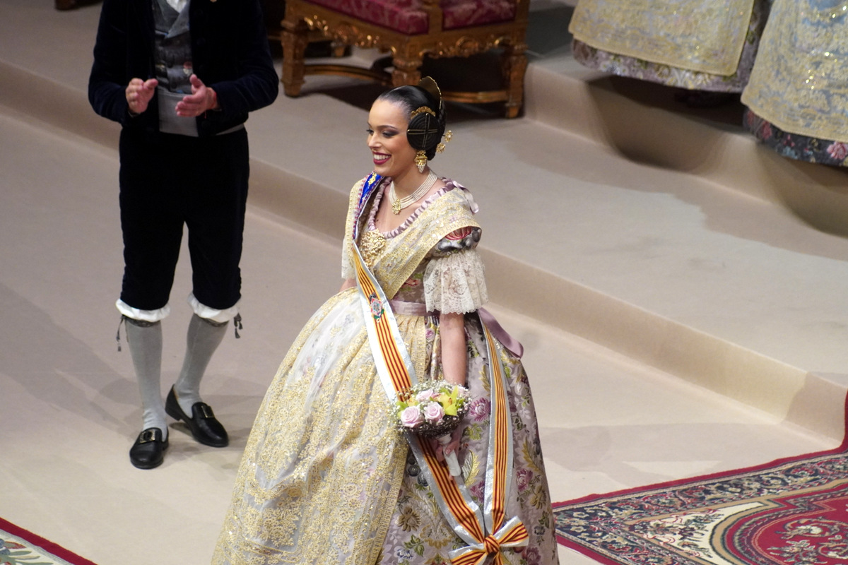 Exaltación de María Estela Arlandis como Fallera Mayor de Valencia 2024